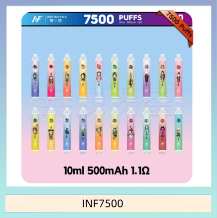 鬼滅之刃 x INF無限一次性拋棄式電子煙7500口